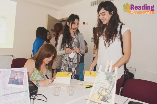 Book signing by Eleni Artemiou-Fotiadou